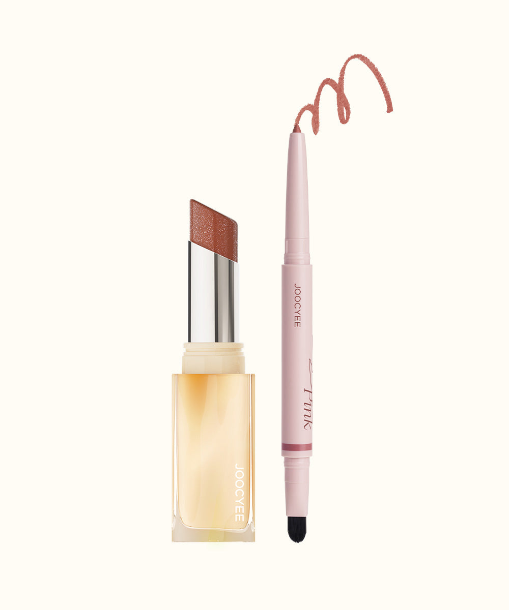 JOOCYEE-Glazed Rouge & Lip Liner Duo