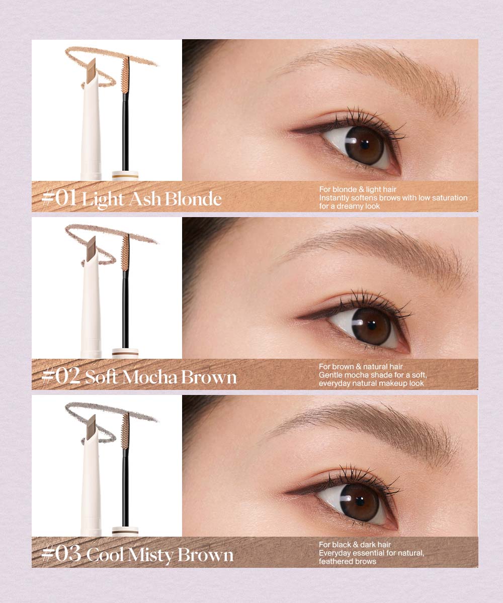 Joocyee DUAL-ended eyebrow pencil&cream