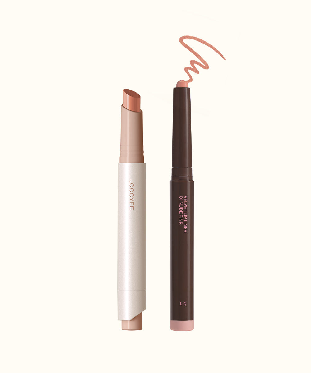 JOOCYEE Glossy Rouge 2.0 & Velvet Lip Liner Duo