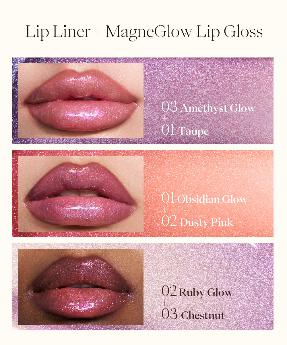 Joocyee MagneGlow Lip Gloss & Lip Liner Duo