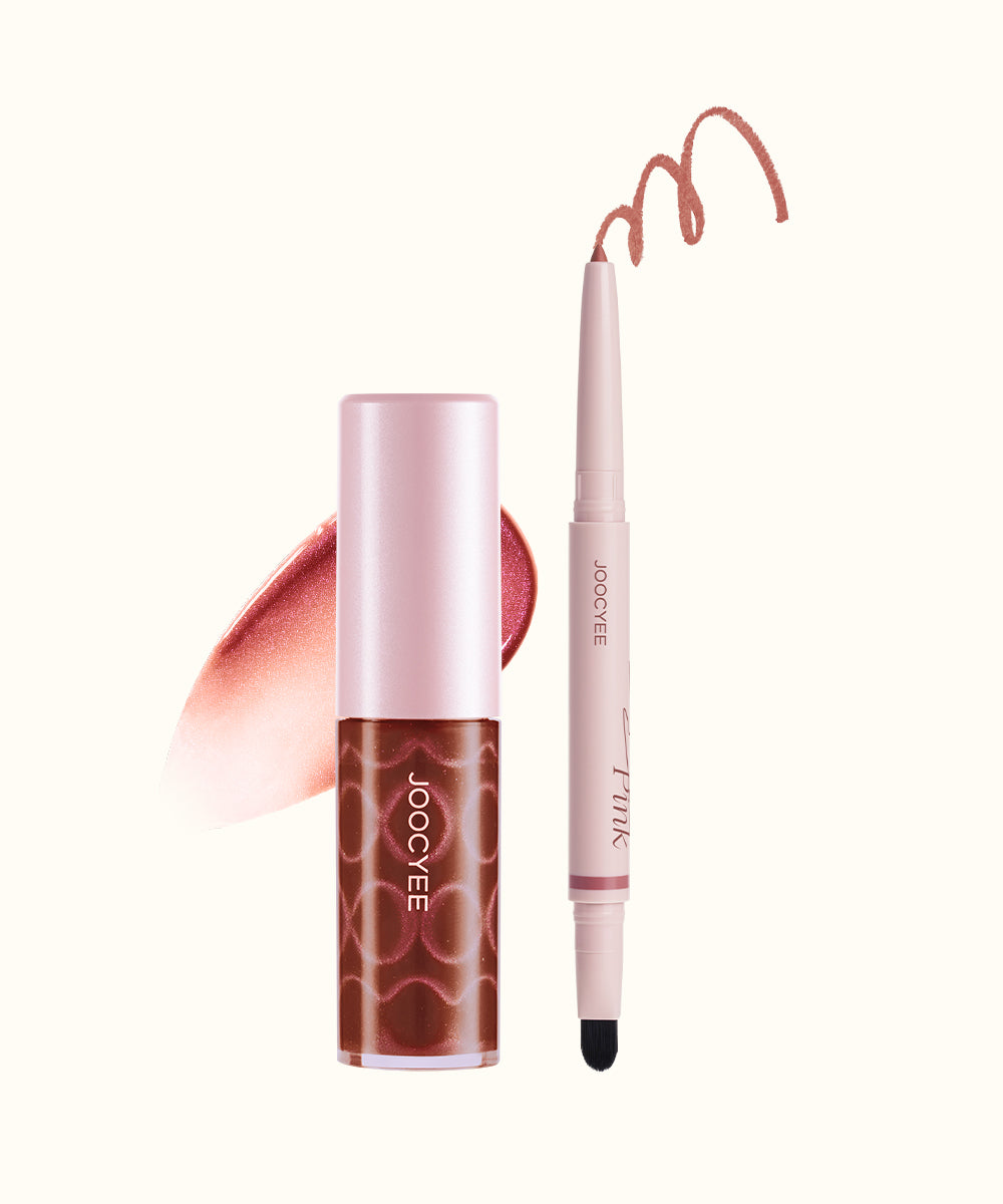 Joocyee MagneGlow Lip Gloss & Lip Liner Duo