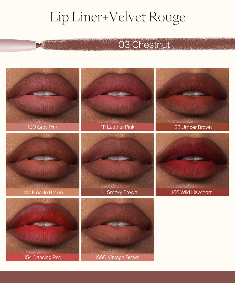 JOOCYEE VELVET ROUGE & LIP LINER DUO